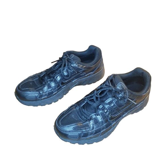 Nike P-6000 Men\'s Size 10 Triple Black Running Shoes Sneakers CD6404-002